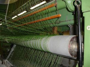 artificial grass weaving machine